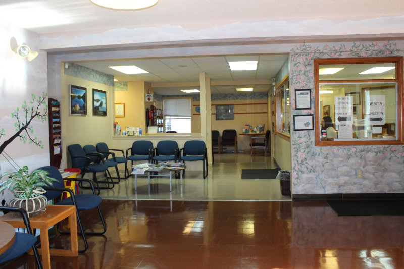 Harrington Family Health Center Entry